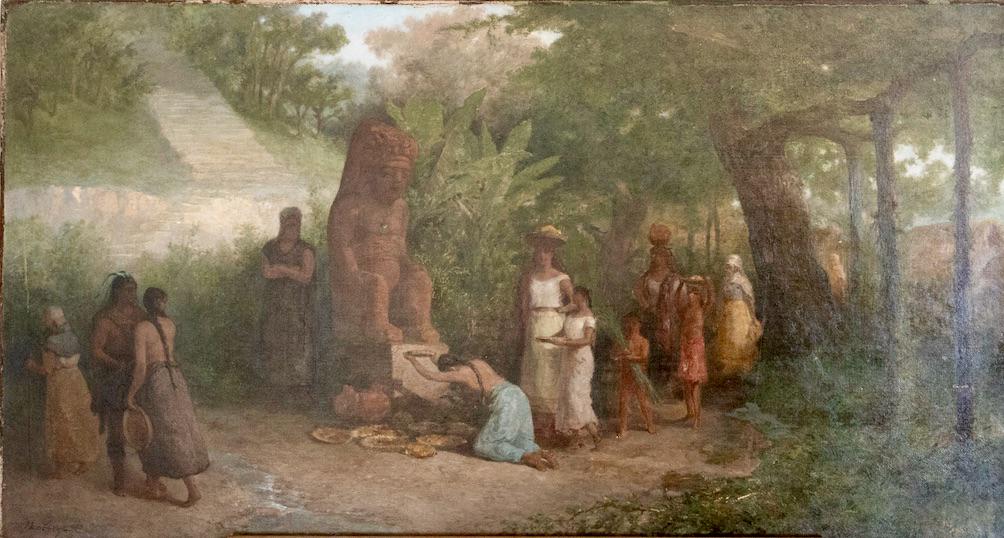 American or French Impressionist Tropical Painting (1 of 4)