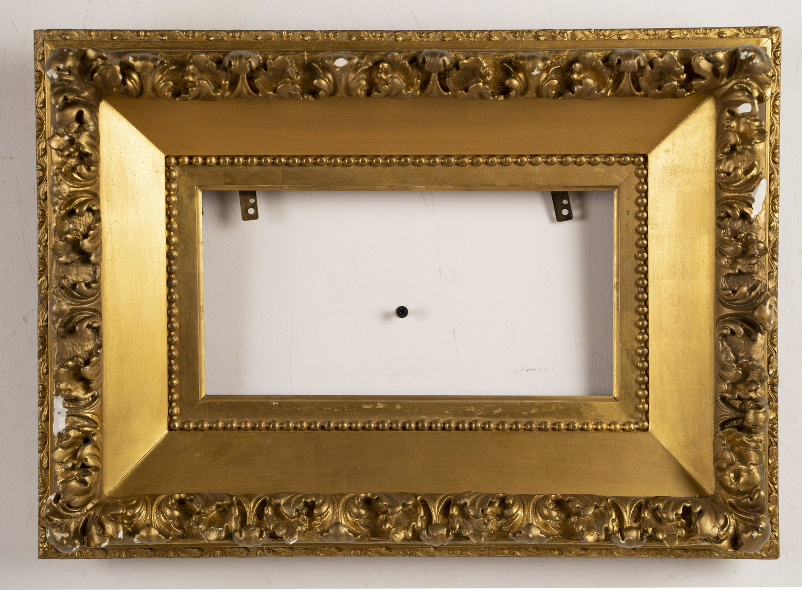 Antique Giltwood Fancy Ornate 12 by 6 Painting Frame (1 of 3)