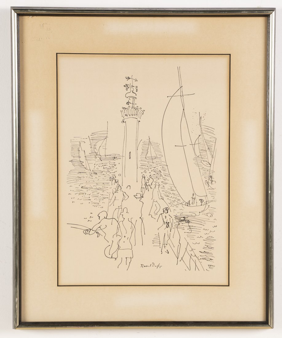 Raoul Dufy Original Modern Print Gallery Provenance (1 of 6)
