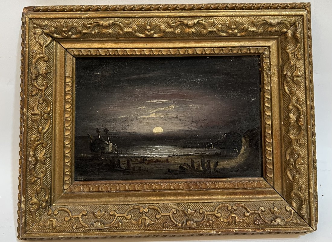 American Hudson River School Cole Circle Oil Painting (1 of 7)
