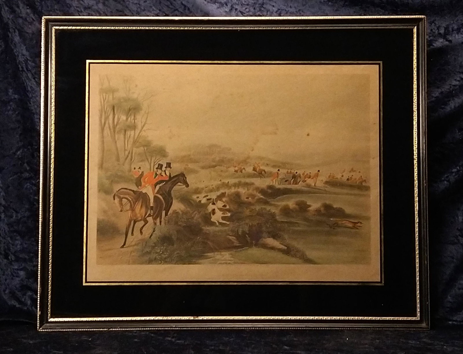 George Hunt and James R. Mackrel English Hunt Scene (1 of 7)