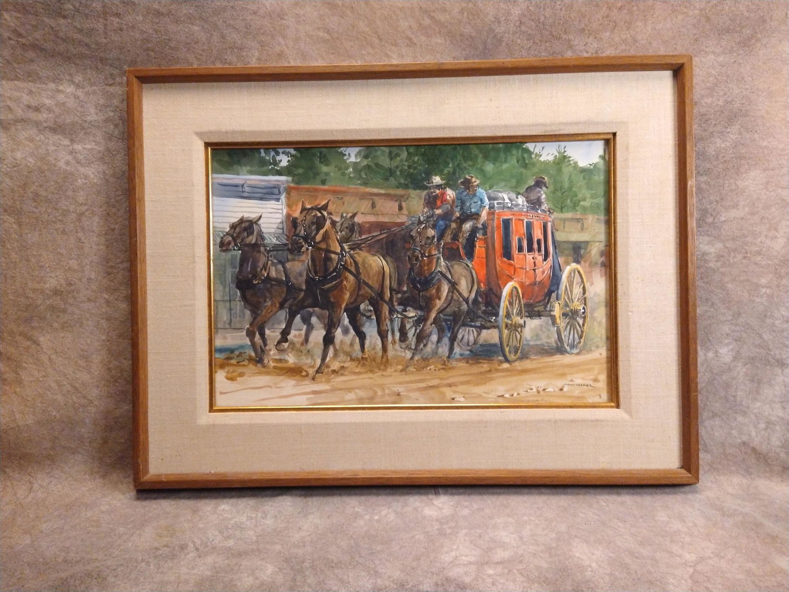 James Kramer American Artist Western California Impressionist original (1 of 5)