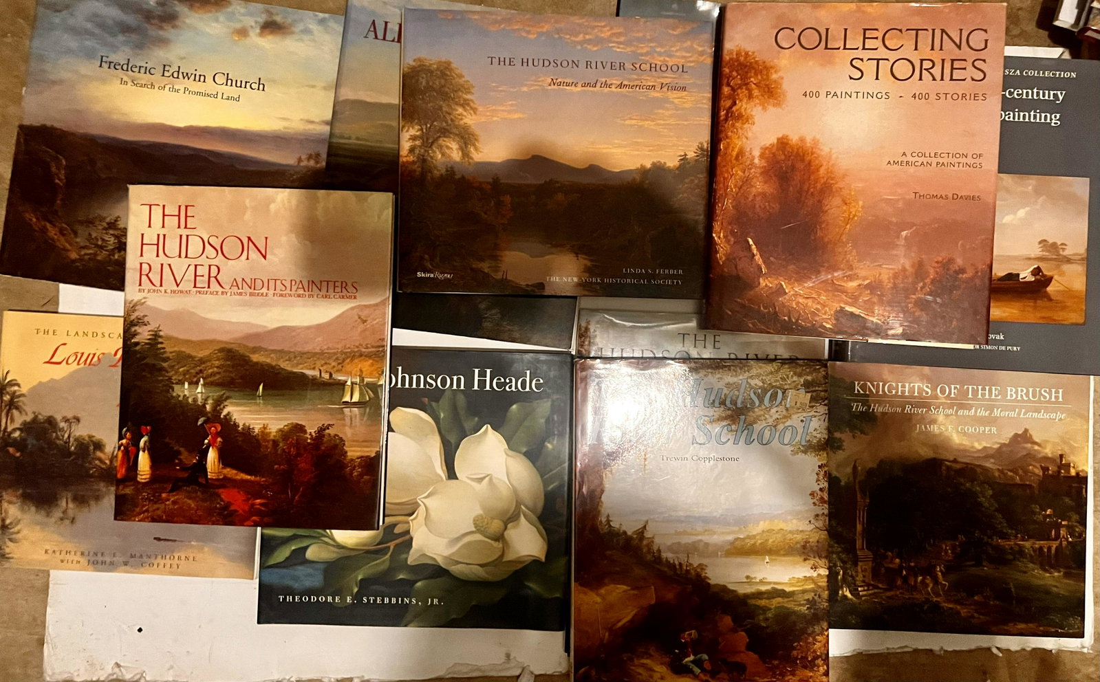 Box of 12 Art Reference Books on the Hudson River School: Box of 12 Art Reference Books on the Hudson River School