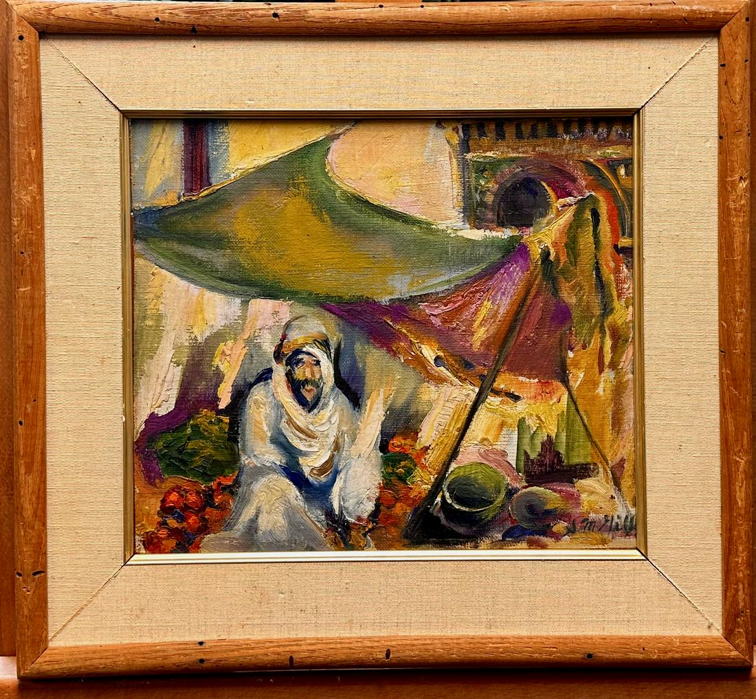 Sue May Gill American Impressionist Philadelphia Ten Woman Artist Oil Painting Signed #3 (1 of 7)