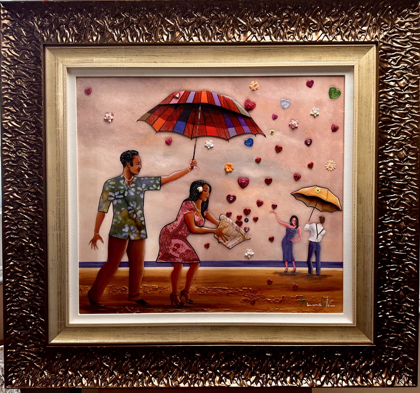 Marcus Glenn Detroit Michigan African American Artist Signed (1 of 3)