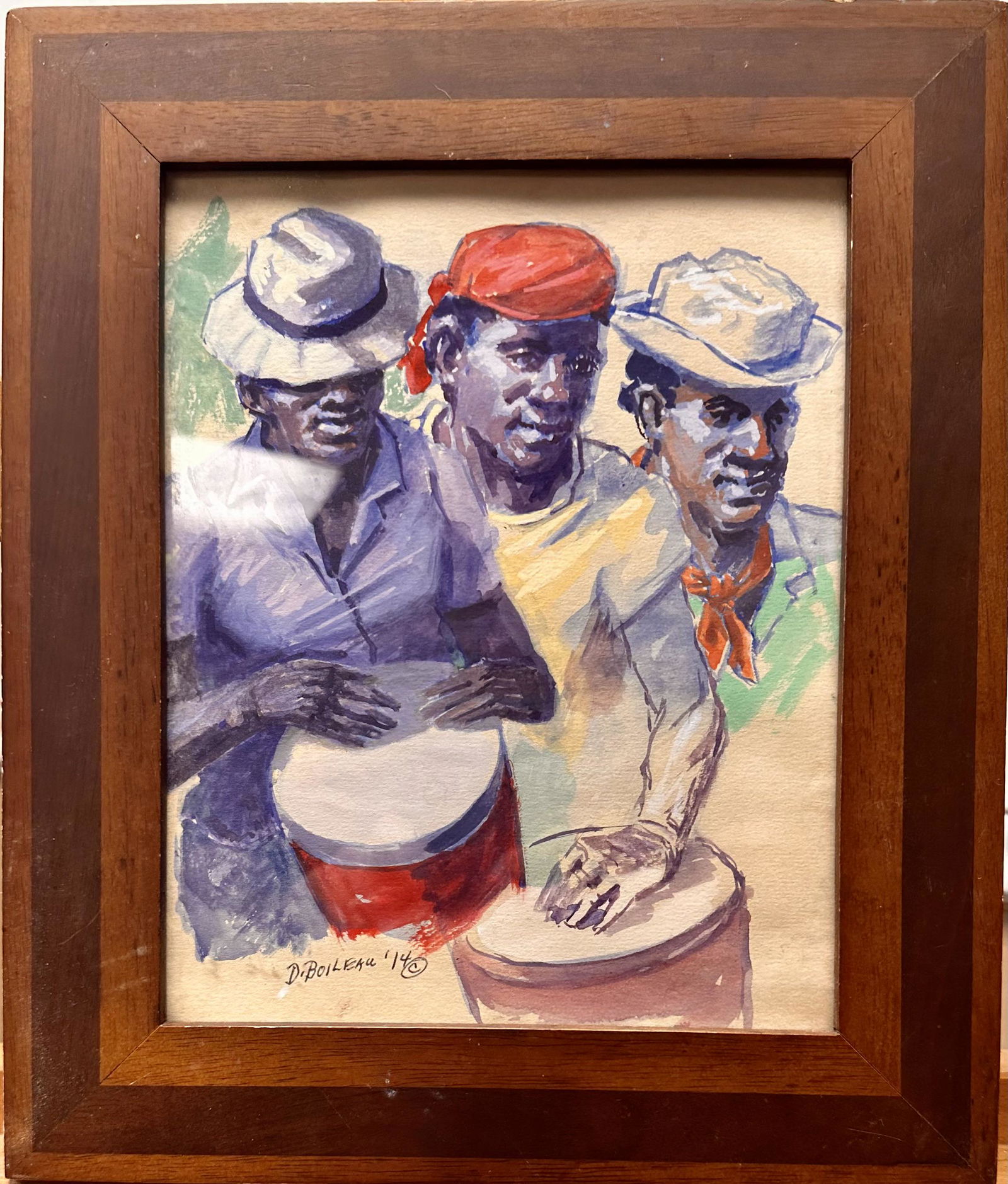 Dennis Boileau New York Contemporary Artist Signed Original (1 of 3)