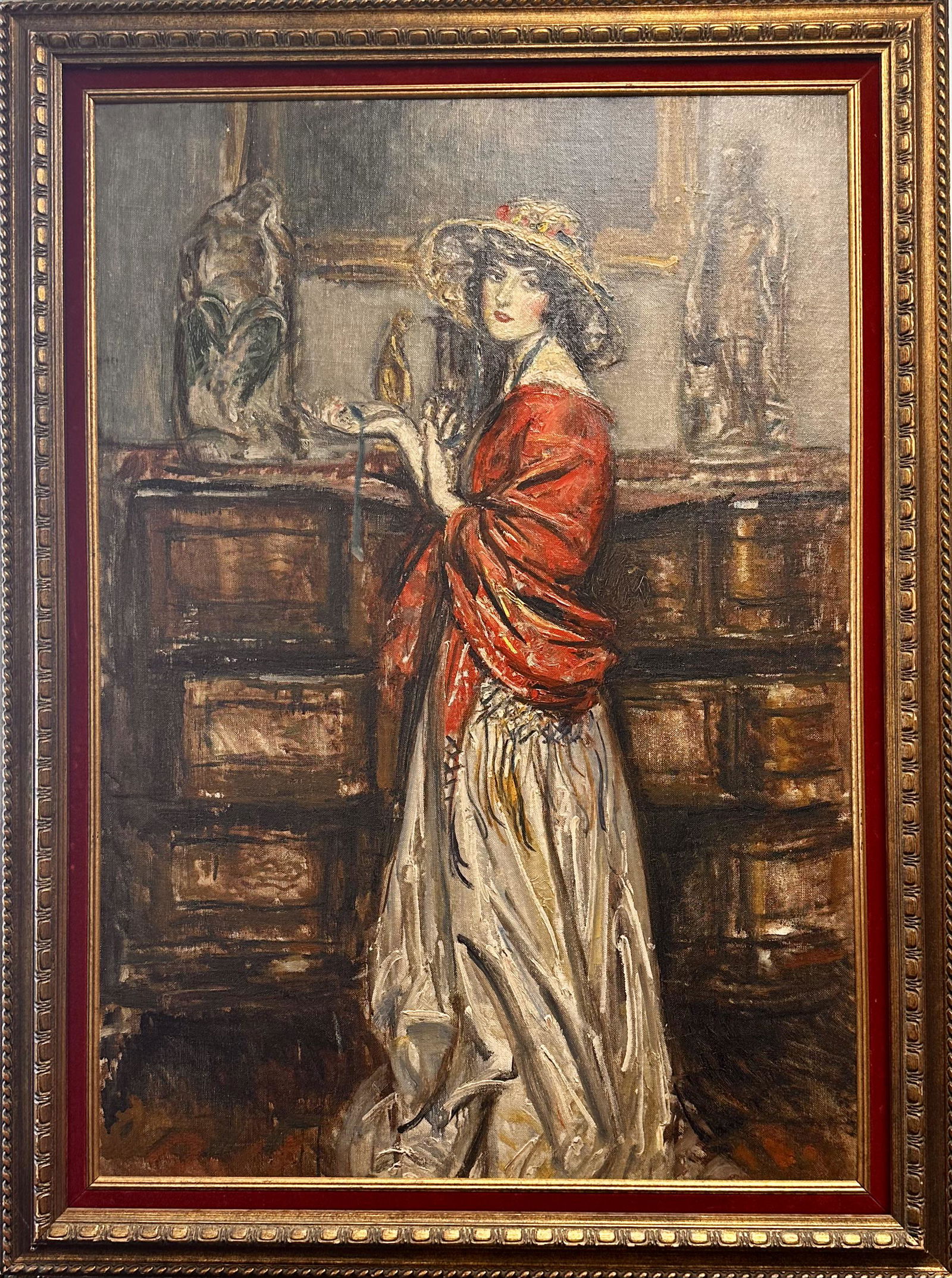 Louis Mark Hungary California Impressionist Artist Oil Painting Signed (1 of 6)