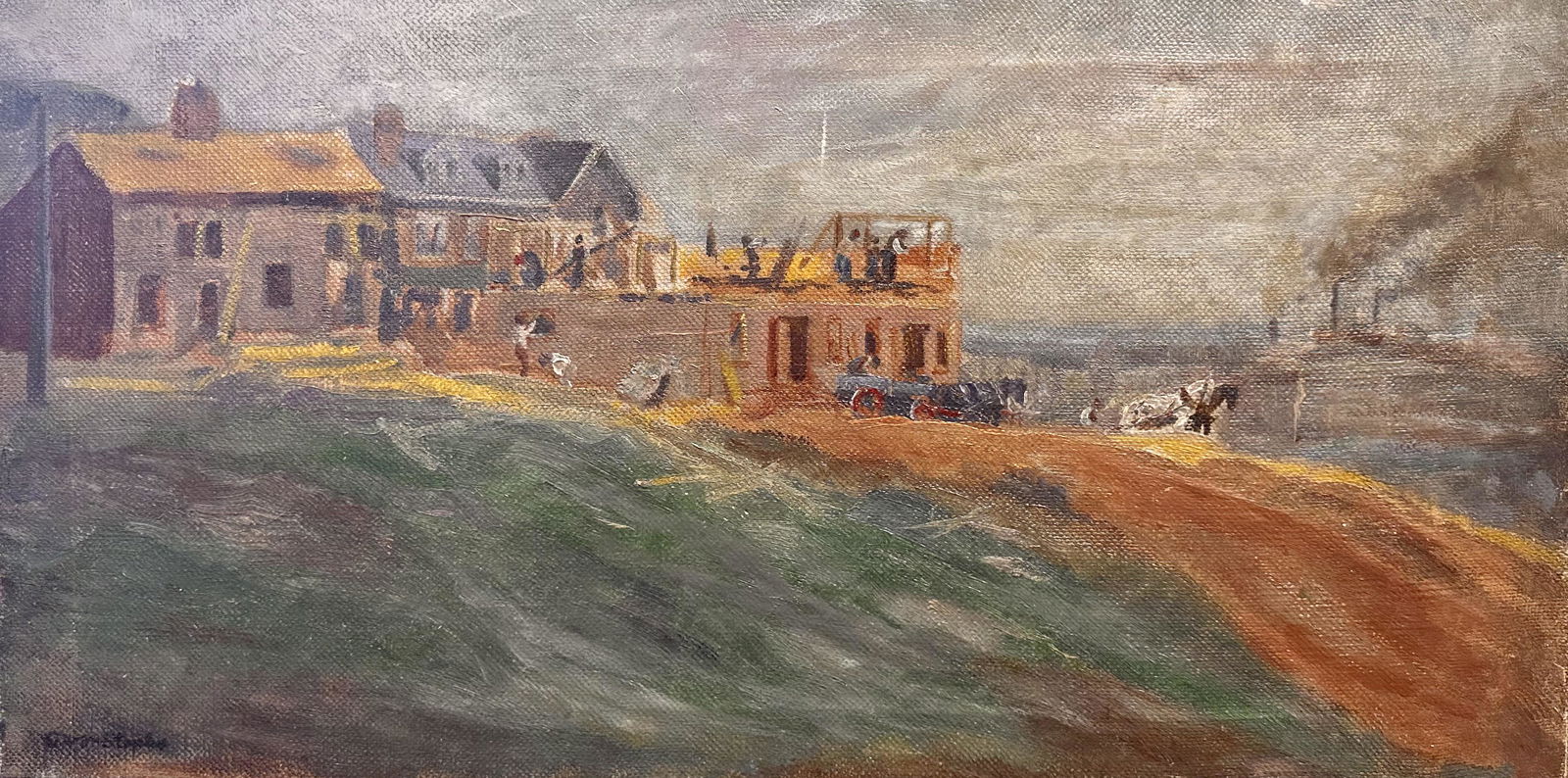 Owen Staples Toronto Canada Impressionist Oil Painting Signed (1 of 7)