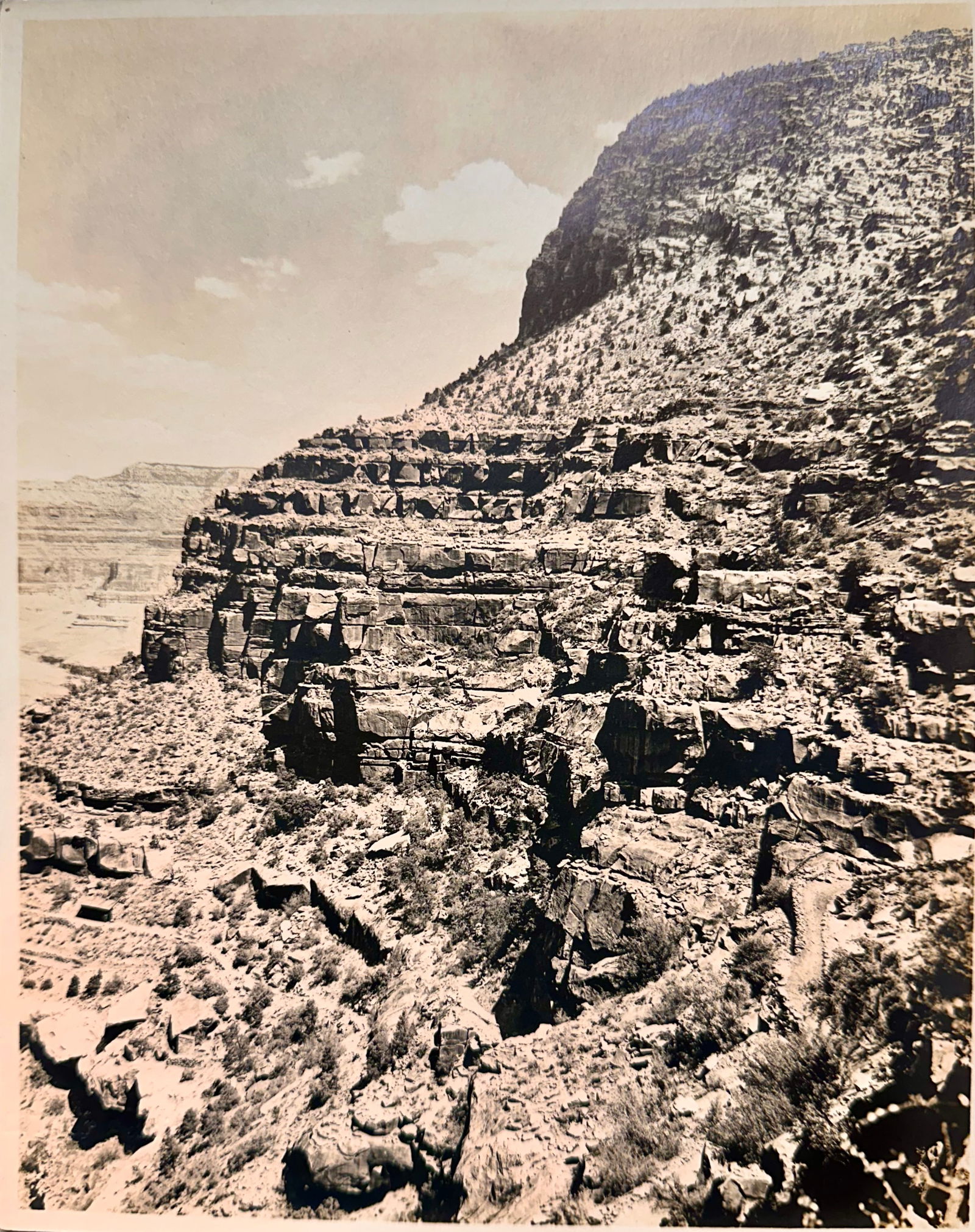 El Tovar Studio Fred Harvey Grand Canyon Arizona Vintage Photograph #1 (1 of 3)