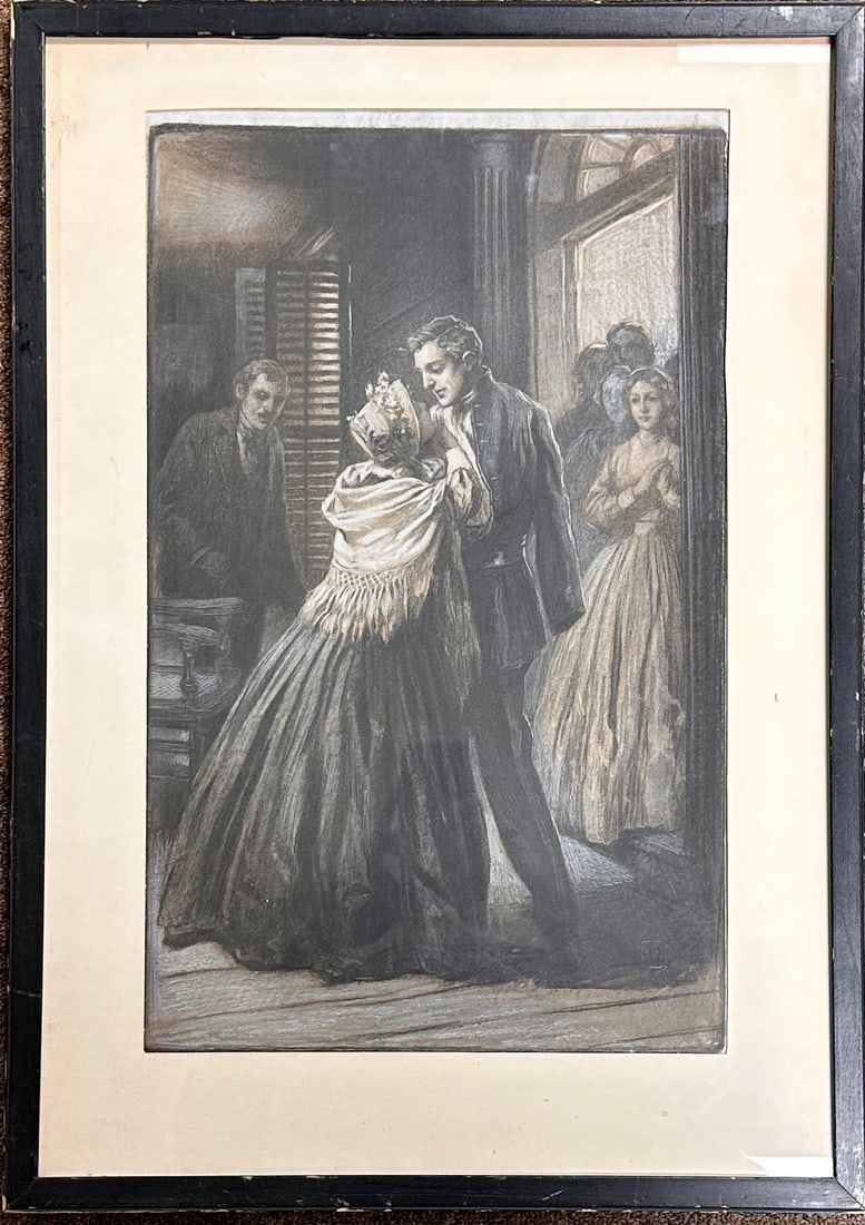 Antique American Illustration George Varian for Century Magazine Signed (1 of 7)