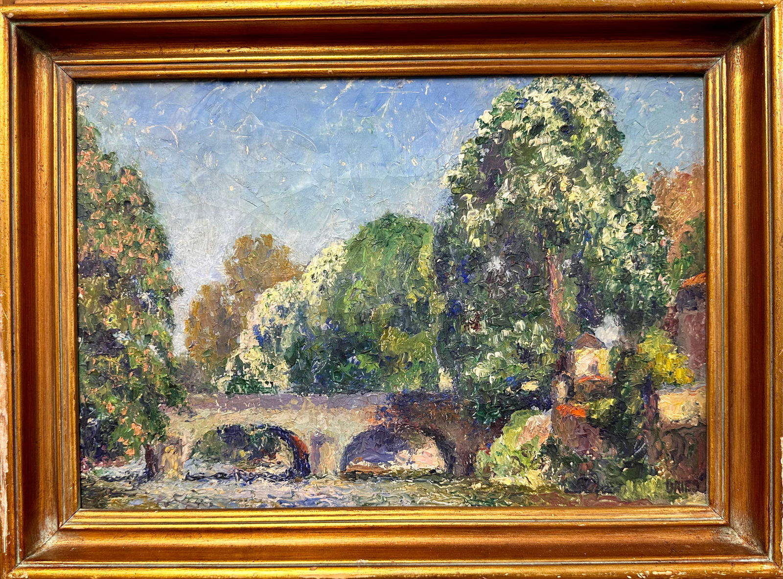 Antique French Artist Fauvist Jean Dries Oil Painting Signed (1 of 5)