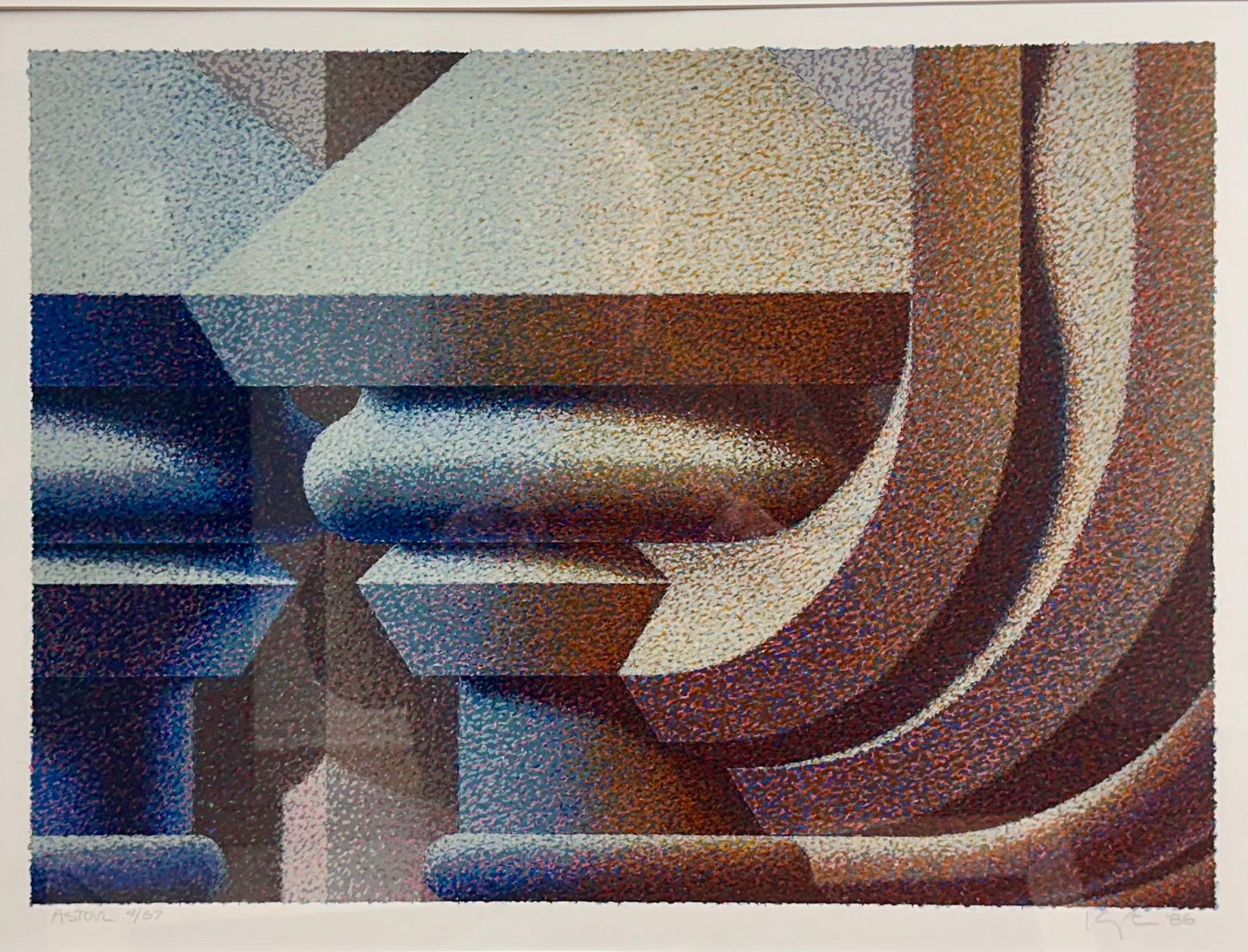 (2) Pair Vintage Modern Color MCM original silkscreen Hugh Kepets (1 of 7)