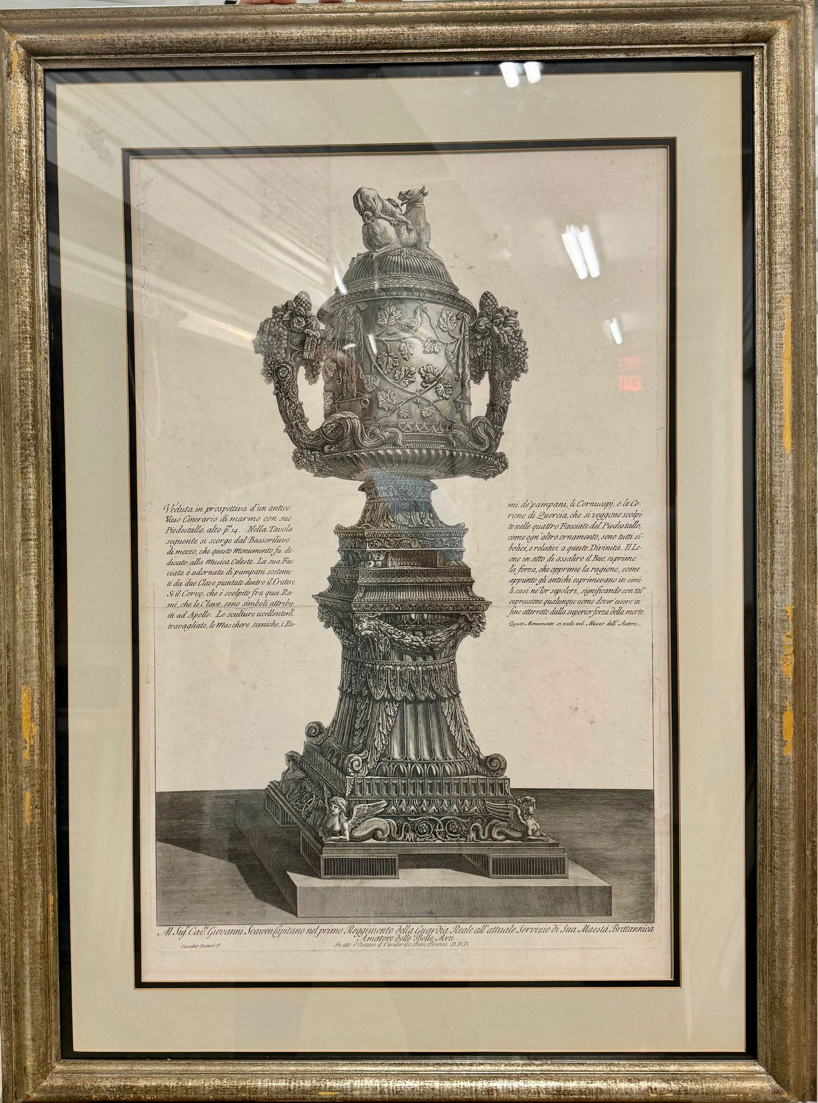 Antique Italian School Piranesi Engraving (1 of 4)