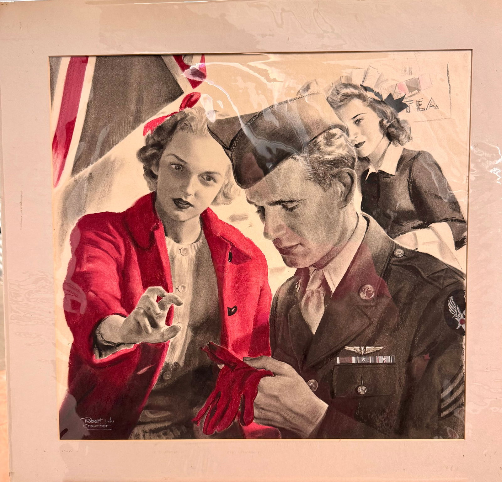 Vintage Saturday Evening Post American Illustration Robert Crowther Pennsylvania Artist Original (1 of 8)