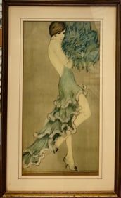 Vintage Art Deco Flapper Dancer Vienna Vala Moro