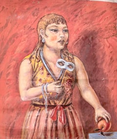 American Modernist Figurative Oil Painting #2