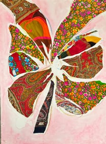 Vintage Mixed Media Modernist Collage #2