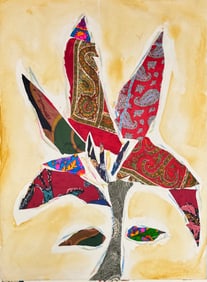 Vintage Mixed Media Modernist Collage #7