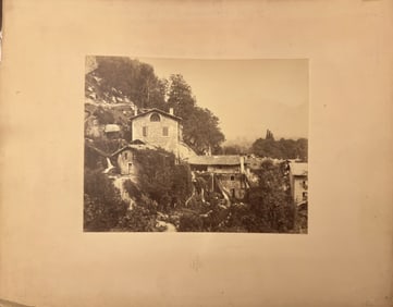Antique Albumin French Photographer Louis-Alphonse Davanne Original
