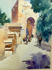 (4) Four Various 19th Century watercolors