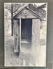 Vintage American Artist Photographer Arnold Newman Stamped photo #2