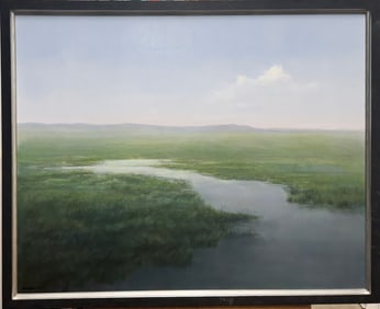 Materese Roche Bucks County Pennsylvania Oil Painting Signed #3.