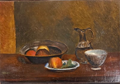 French Post Impressionist Still-Life Andre Derain Oil Painting Signed
