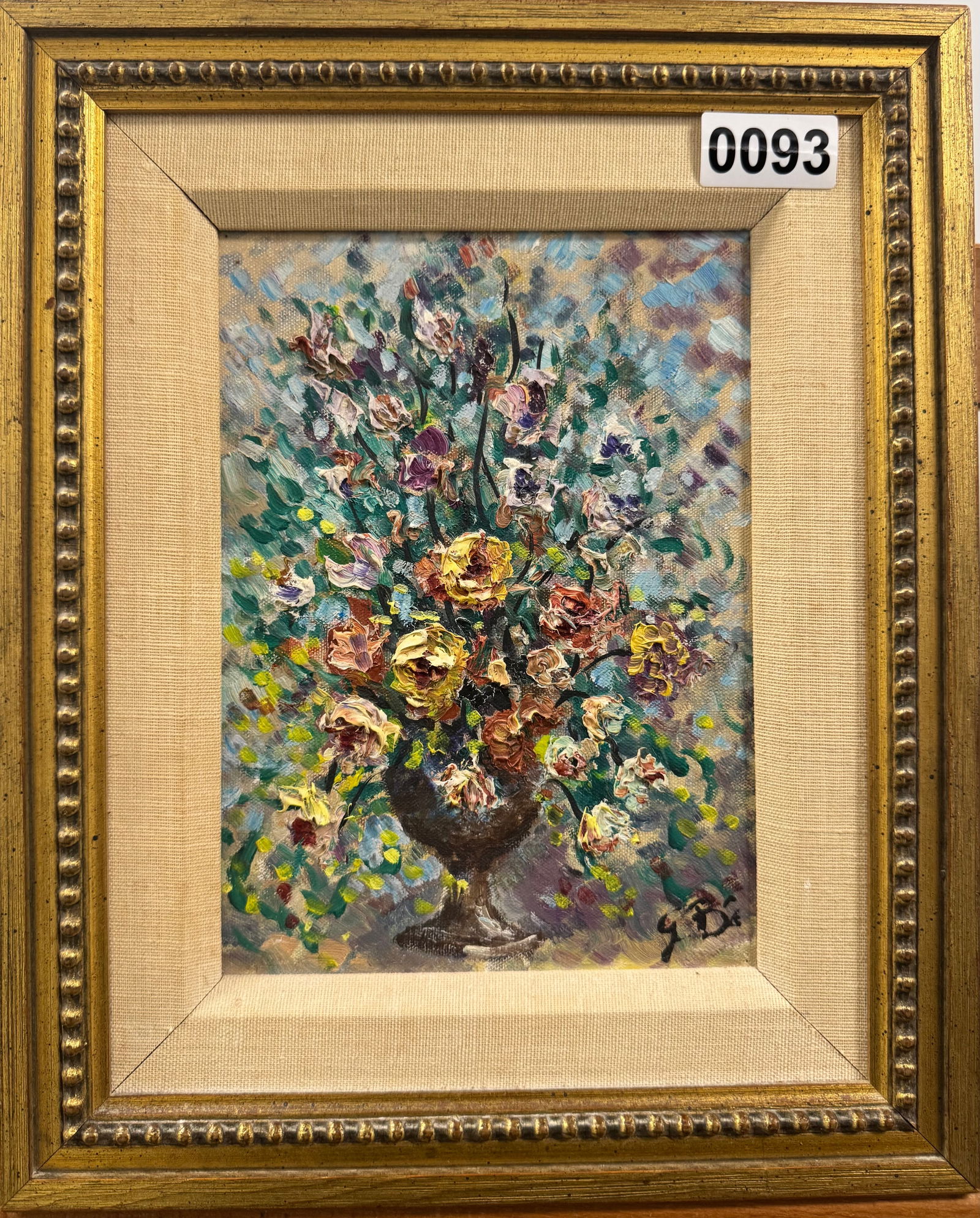 French Impressionist Georges D’Espagnat Still Life OIl Painting Signed (1 of 4)