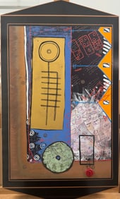American Modernist Boston Artist Nancy Aleo Signed