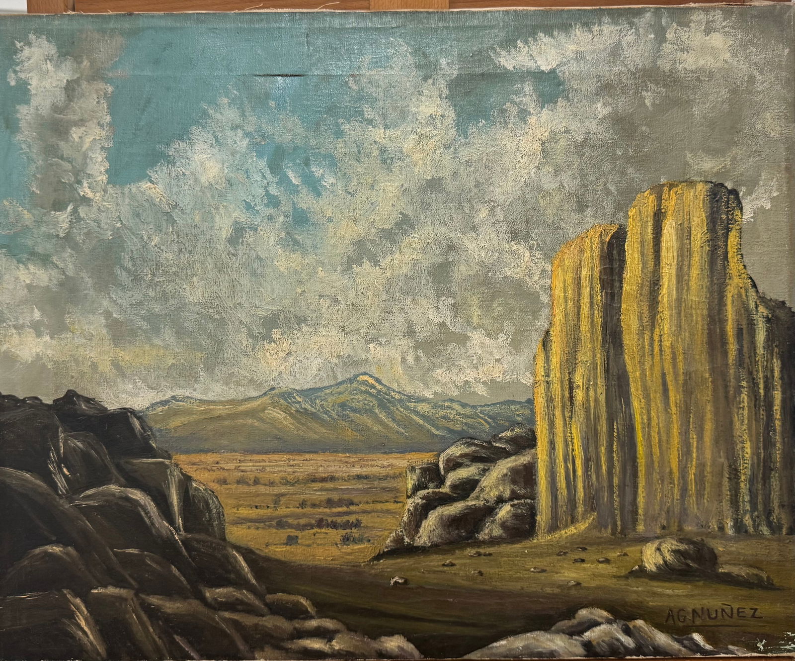 Mexican Impressionist Armando Garcia Nunez Oil Painting Signed (1 of 4)