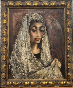 American Modernist Portrait Abraham Sydney Baylinson