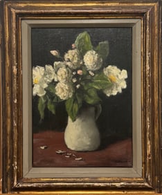American New York Artist Alexander Brook Still Life Oil Painting