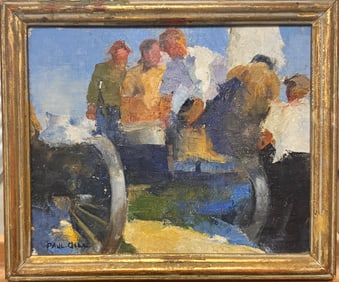 American Philadelphia Impressionist Paul Gill Oil Painting
