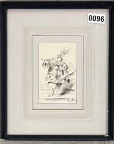 British Artist after John Tenniel illustration drawing original