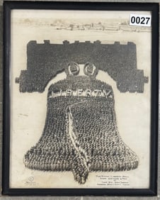 American Historical Photograph Mole & Thomas “The Human Liberty Bell