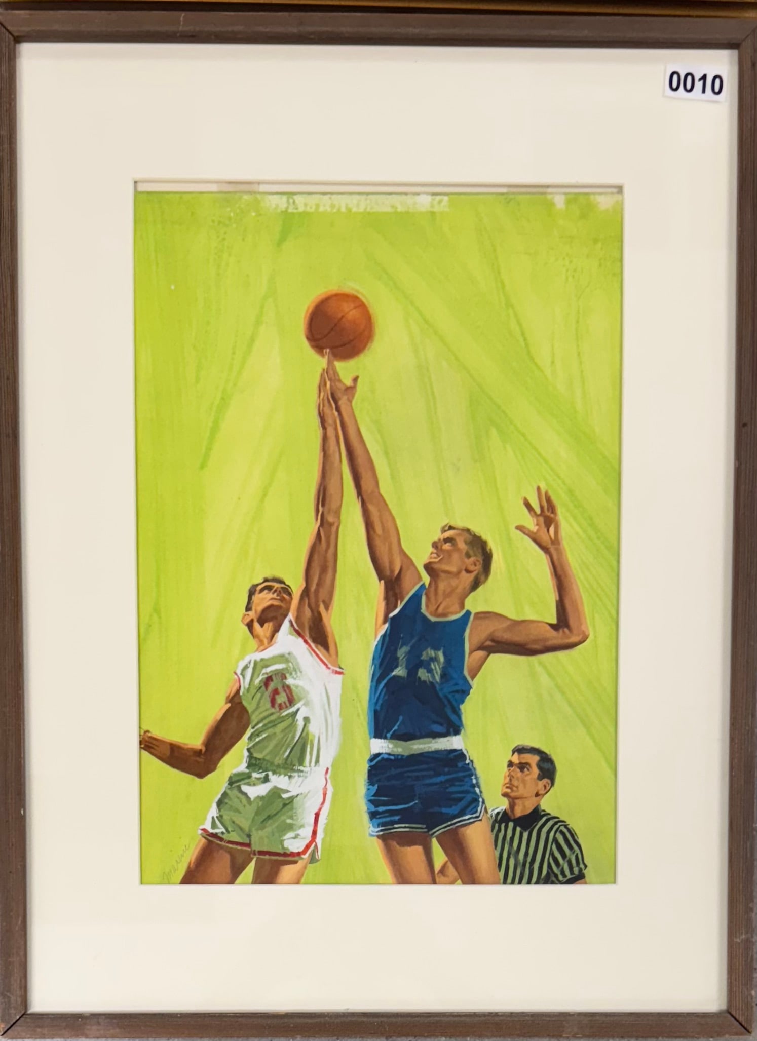 American Artist Illustrator Enrico Marini Basketball Signed (1 of 4)