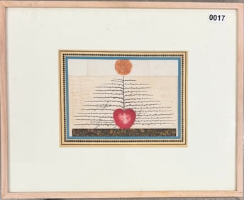 American New Hampshire Artist Varujan Boghosian Mixed Media Signed