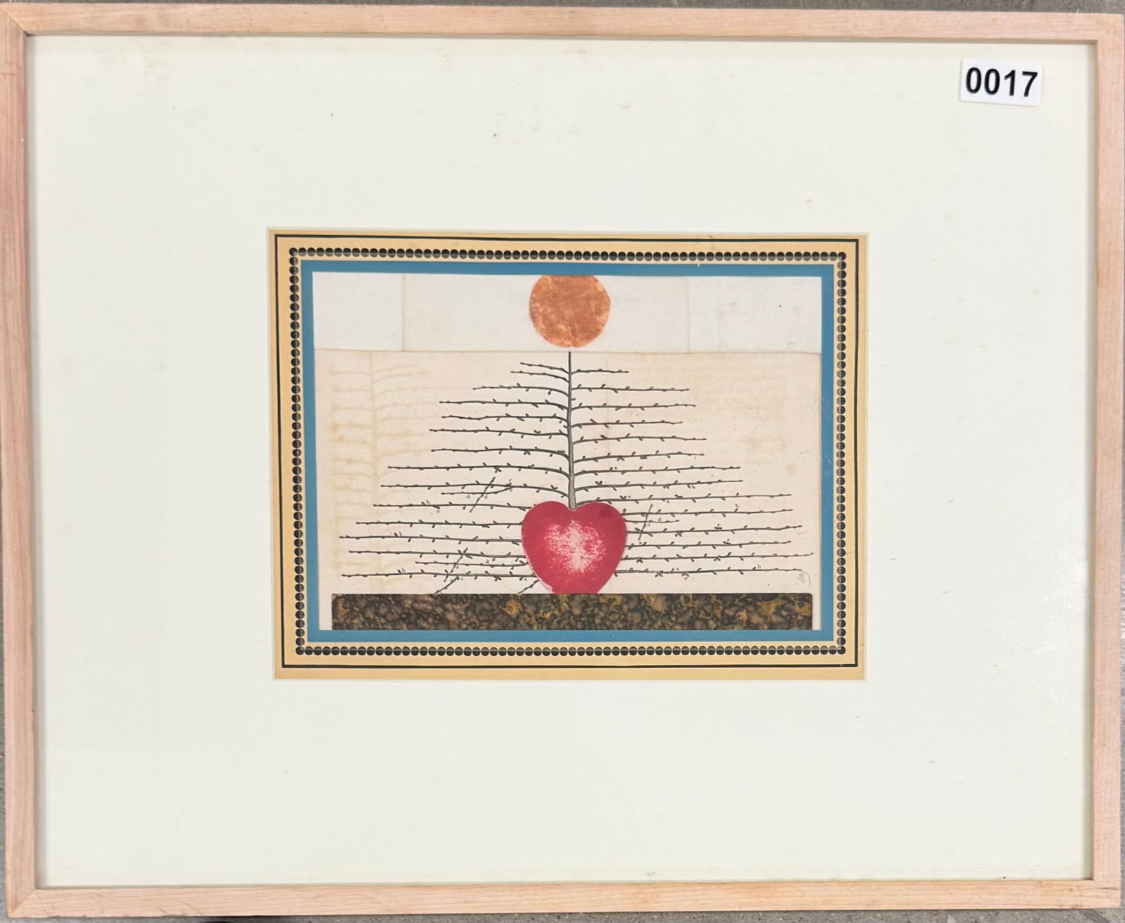 American New Hampshire Artist Varujan Boghosian Mixed Media Signed (1 of 3)