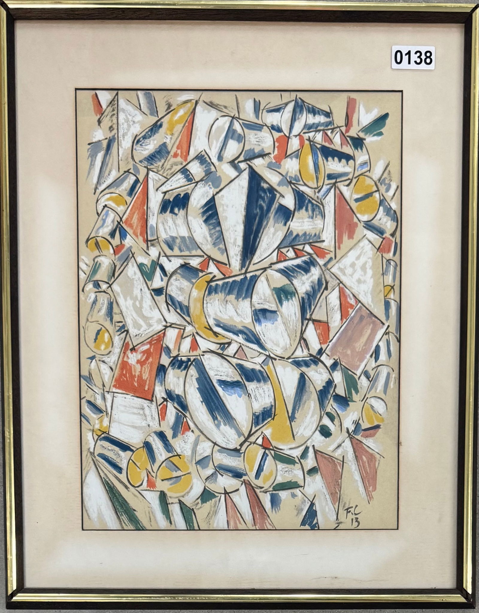 French Artist Modern Fernand Leger Color Lithograph (1 of 4)