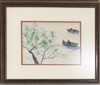 (3)Three Japanese Watercolors#1
