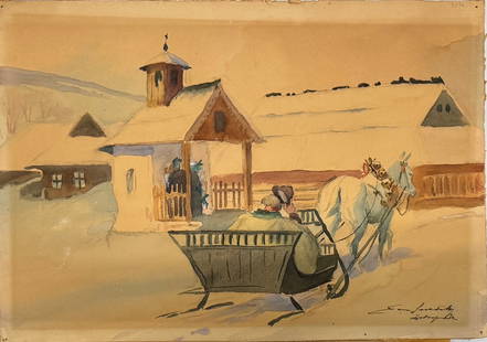 (2) Two American Artist New Orleans Guy Livingston Woolley Louisiana Etchings signed: (2) Two American Artist New Orleans Guy Livingston Woolley Louisiana Etchings signed, “Happy is the Family&rdquo;. Dated 1952. Etching on Japanese rice paper, 7-3/4&rdquo; by 5-1/4&rdquo; image size