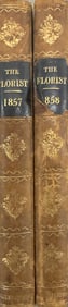 (2) Two Volumes “The Florist, Fruitist, and Garden Miscellany?? London