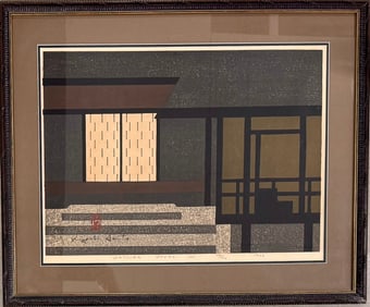 Japanese Artist Modern Kiyoshi Saito Woodblock