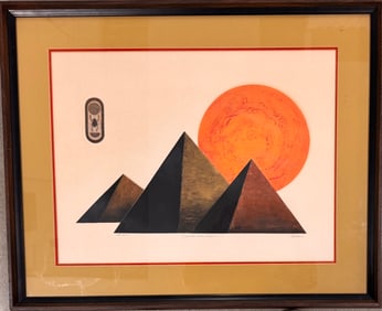 Mystery Colored Etching and Serigraph Signed