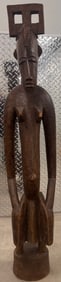 African Hardwood Sculpture Female