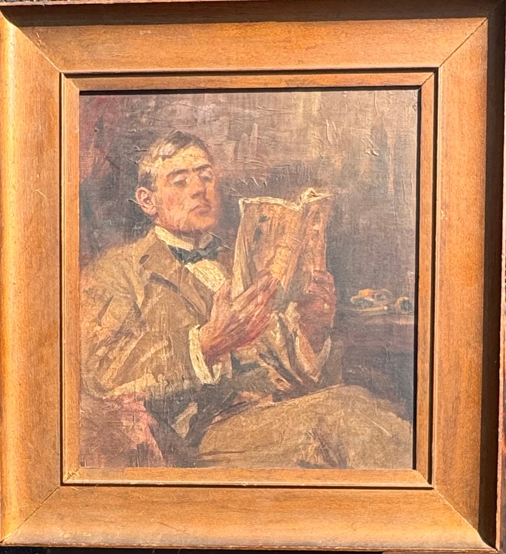 American Impressionist Illustration Joseph Christian Leyendecker Oil Painting (1 of 4)