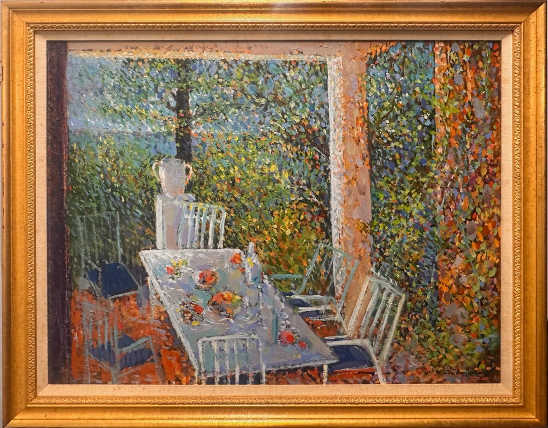 American Impressionist Richmond Virginia Artist William Fletcher Jones Oil Painting Signed (1 of 10)
