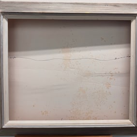 Vintage American Modernist Oil Painting Frame Fits 20 x 24 Art