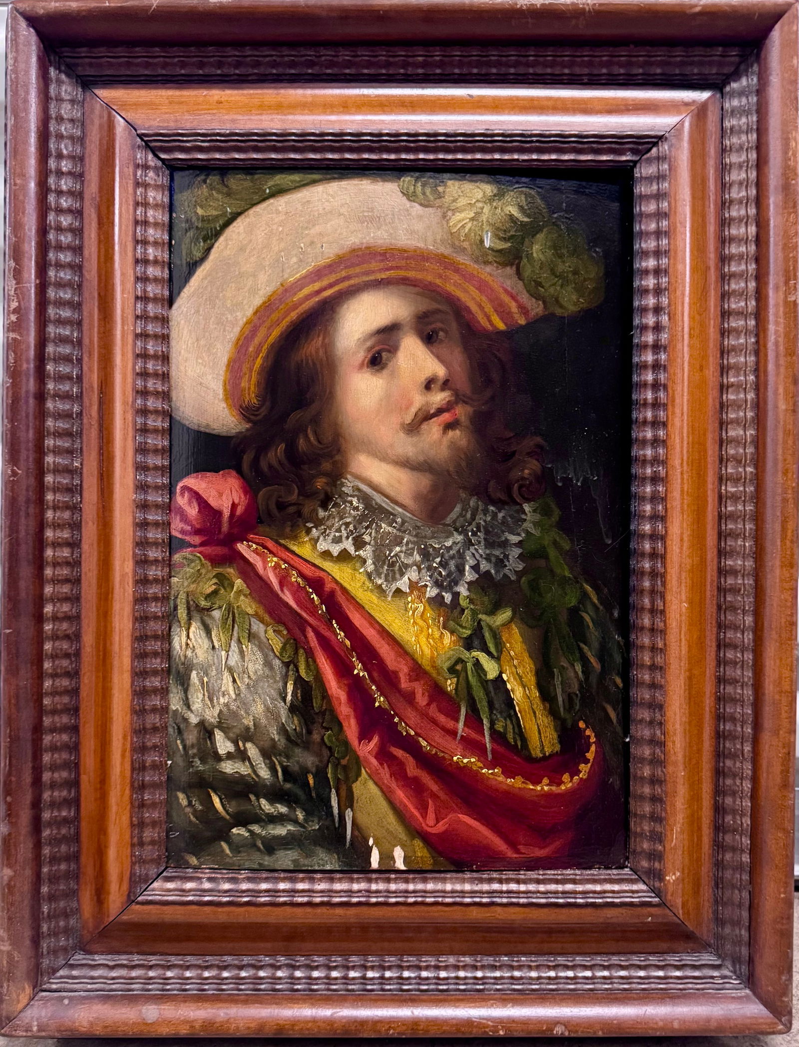 Antique 18th Century Aristocratic Portrait oil painting (1 of 19)