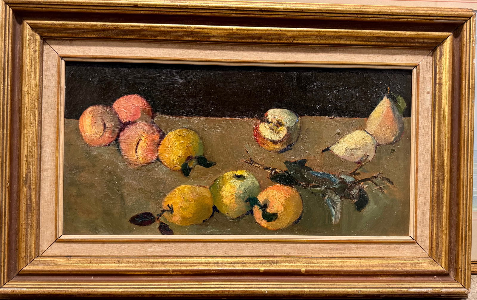 Vintage French Impressionist Modern Still-Life Oil Painting Ex. Rowley Gallery (1 of 8)